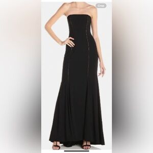 adrianna papell sequin one shoulder illusion sleeve blouson dress Adrianna Papell | Dresses | Adrianna Papellsequin One Shoulder Illusion  Sleeve Gown